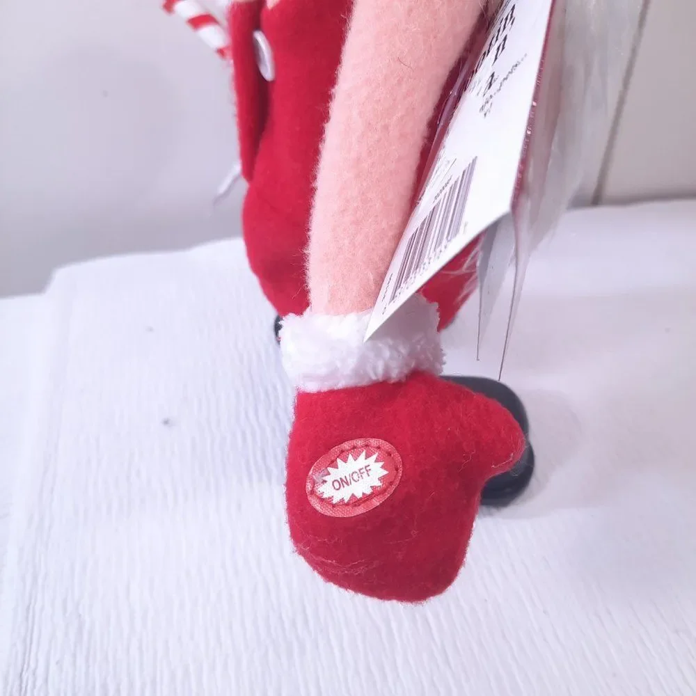 Tekky Toys Rootin' Tootin' Santa Claus Hillbilly farting plush Christmas READ